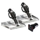 Lenco™ Edge Mnt Kit W/ Electro Polished Plates Inc. LED Switch