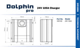Dolphin Pro Battery Charger 24V 100A