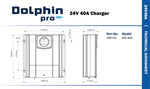 Dolphin Pro HD+ Battery charger 24V 40A