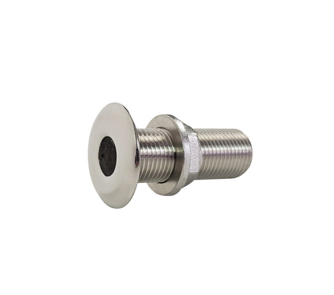 Through Hull Outlet 316 Stainless Steel 1/2”